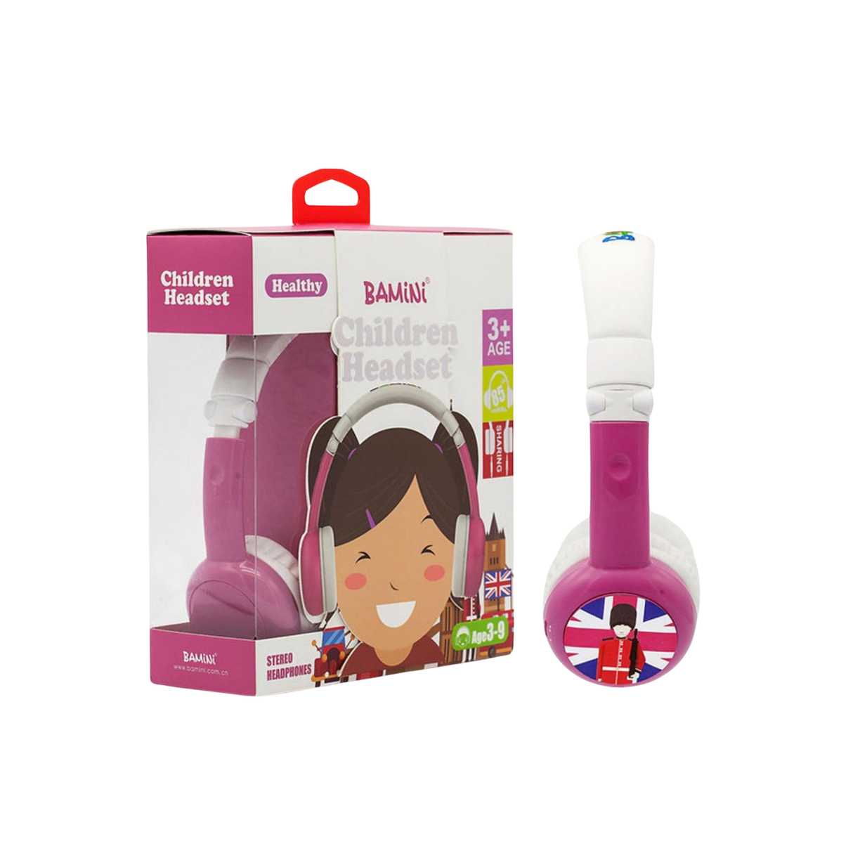 Bamini Healthy Foldable Wired Headphone